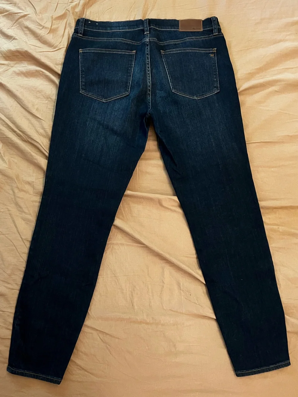 Madewell Dark Blue Skinny Jeans